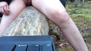 HORNY TEEN GIRL IN THE WOOD