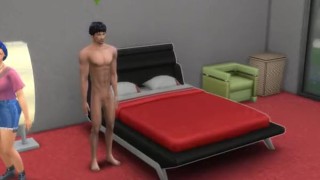 nerdy neighbor sims 4