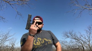 Quickie with a Glock 17