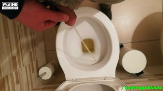 Piss in sauna public