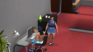 passed some pussy to sims foe lol
