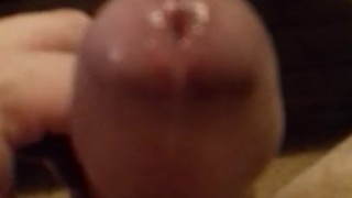 shiny cock precum 2