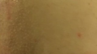 Gaping my smooth butthole open
