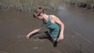 Madalynn Raye's first mud and stuck