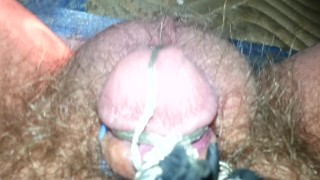 Painful electro torture my tiny penis