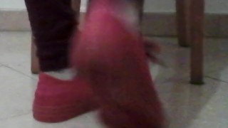 In Chucks (Red Sneakers) and Dirty Socks