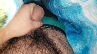 Jerking off in bed before