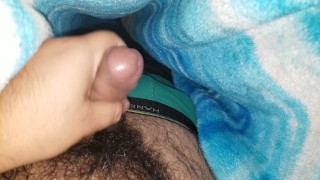 Jerking off in bed before