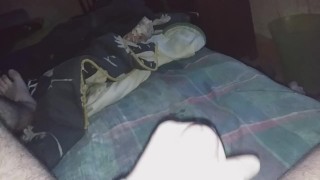 Cumshot in my roomates room ;) enjoy