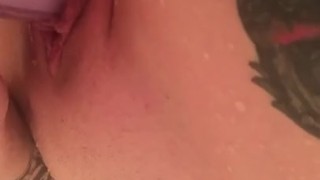 Sexy new girl tries out new toy