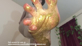 Glitter oil pussy ass legs tits feet Spare & preview compilation. LucyWants
