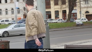 Boyfun - Park Hook Up Leads to Bareback Fuck