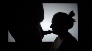Silhouette Blowjob - Missy and George