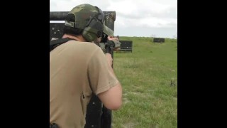 Two Gun Too Much FUN! Sig PM400 Pistol & SB15 Video Glock 17 9mm Shooting