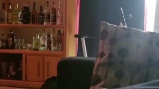 Masturbating while my laundry is in the washroom