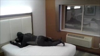 frogmen cums on frogman at hotel window