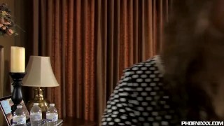 Dicksucking stud lies to his poor wife to fuck a twink
