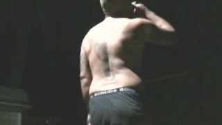 Getting naked outdoors at night & having a smoke.