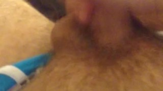  jerkoff in living room