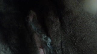Naughty Phat Ass Ebony BBW Wet Hairy Pussy Sounds Eat Cream - Cami Creams