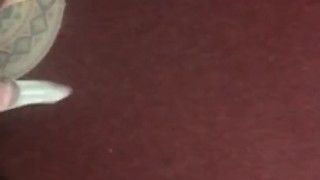 Shaking a filled condom in slow motion