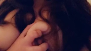 Playing with my titties #2