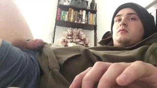 Self Facial JOI - Camgirl Impressed by Cum!
