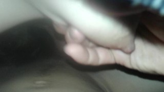 Giving daddy a blow job