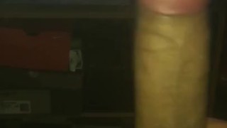 Materbating HARD COCK to some porno using mobile device!
