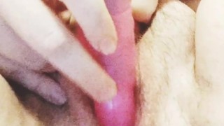 Chubby pussy masturbation