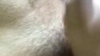 Jerking off my nice, thick dick