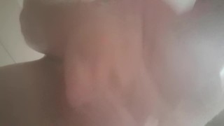 Stroking my cock