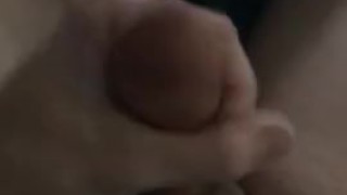 solo masturbation with cum shot