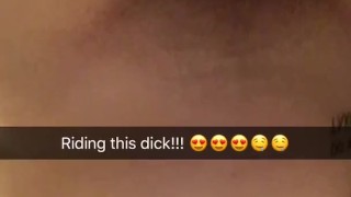 Clit rub with dildo