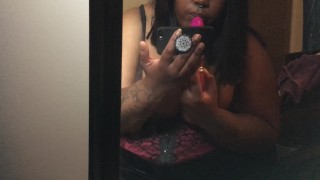 Fucking myself in the mirror