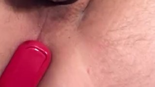 Guy in cock lock playing with my shaved ass!