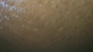 Up Close Huge 12" Black Dildo Anal Training !!!