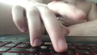 Lovense Hush in Cumshow! Girlfriend Ignores while I do a Private Show