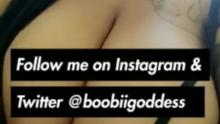 DONI ROSE AKA BOOBIIGODDESS shows you Her Beautiful Tits