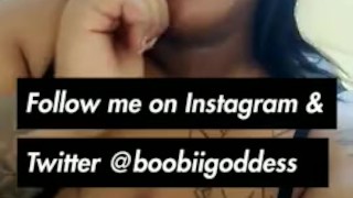 DONI ROSE AKA BOOBIIGODDESS shows you Her Beautiful Tits