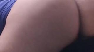 Booty popping in kitchen while cooking