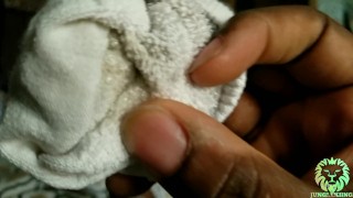 BBC Cums Inside Wife's Dirty Sock!