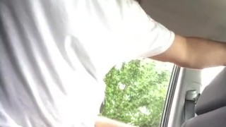 Daddy Bear Gets A Blow Job From Car Vacuum 