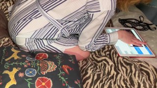 Ginger Orgasm Chat with Best PH Friend | Redhead Masturbating Hairy Pussy