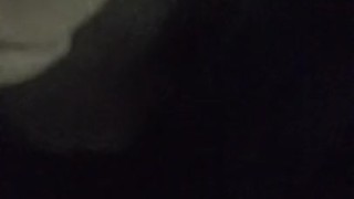 Jerking off after work in the Parking lot