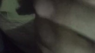 Jerking off after work in the Parking lot
