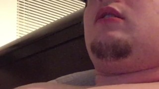 Milking My Cock into Glass and Drinking! (Camboy Cumslut Mouth Close Up)
