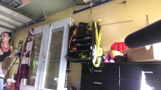 Amateur porn, my very first time recording walk fucking