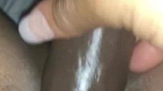 Masturbating wit dildo feels good !!