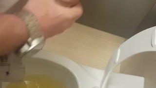Airport bathroom